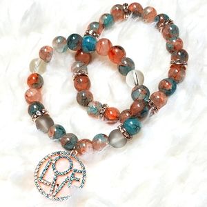Handmade Beaded Bracelets Set